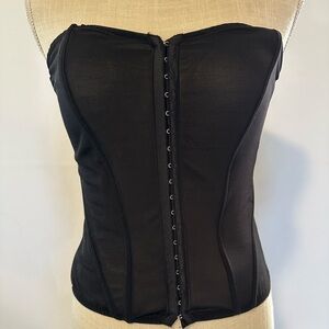 Unbranded Mesh Boned Front Closure Corset